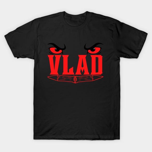 Vlad Tepes (Vlad The Impaler) .Dracula T-Shirt by FullOnNostalgia